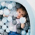 Детский сухой бассейн Romana Airpool Max голубой + 300 шаров  - миниатюра №2